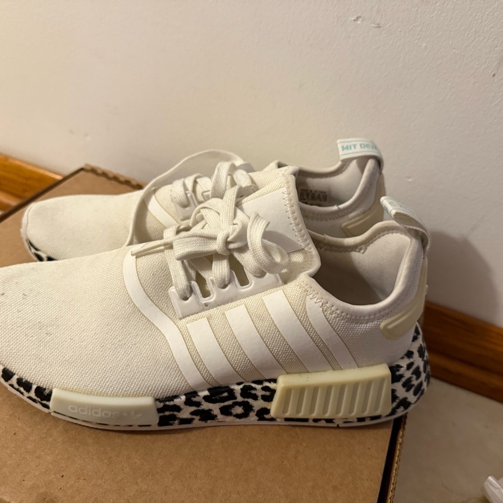 adidas Women's Sneakers in Cream and Black